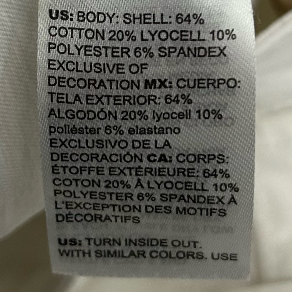 WHBM High-Rise Sculpt Ankle Skinny Jeans Women’s Size 14 Tummy Smoothing White - Picture 9 of 10